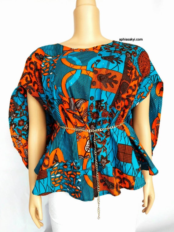 African clothing African Cape ankara dresses ankara cape