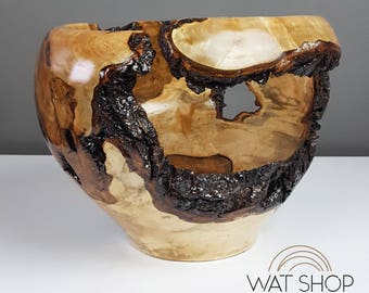 live edge maple burl