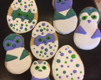 Hatchimal Sugar Cookies