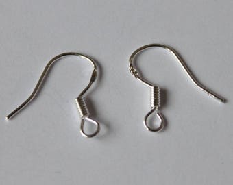 support earring 925 sterling silver, the pair