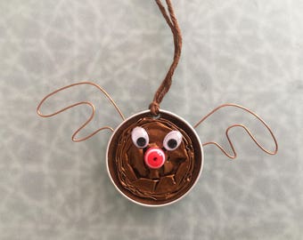 Christmas tree decoration "Rudolph the reindeer" capsule Nespresso