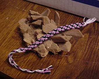 Handmade woven bookmark