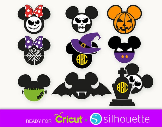 Download MICKEY HALLOWEEN SVG Minnie Halloween svg Disney svg files