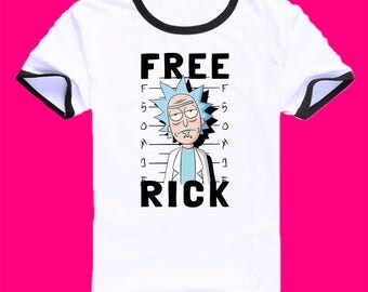 Free Rick T Shirt, Rick And Morty T-Shirt, Rick And Morty, Rick Sanchez T Shirt, Mr Meeseeks T-Shirt, Pickle Rick, Pickle Rick T-Shirt