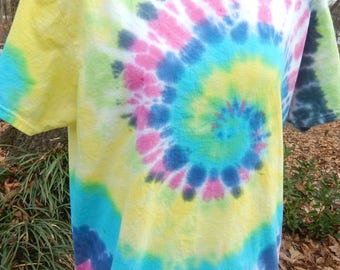 Earth Tie Dye T Shirt adult