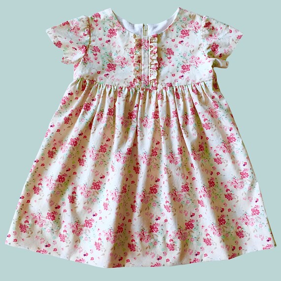 BABY DRESS PATTERN, 3 styles in 1 pattern, so many possibilities ...
