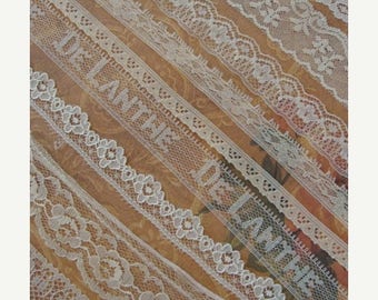 ONSALE Vintage and Antique Lace Lot N024 9 Yards