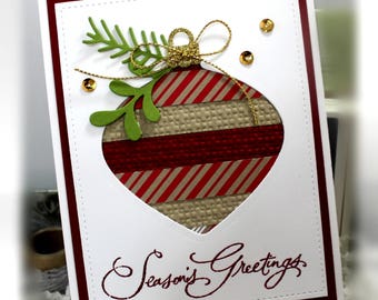 Christmas Card- Stampin' Up Season's Greetings