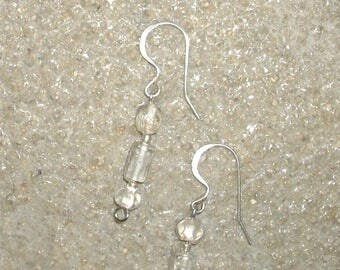 Crystal Clear Dangle Earrings