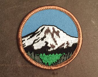 National Park Mountain Merit Badge Patch