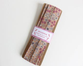 5.5 Yards 1" Single Fold Bias Tape 'Frou Frou Amelia' fabric