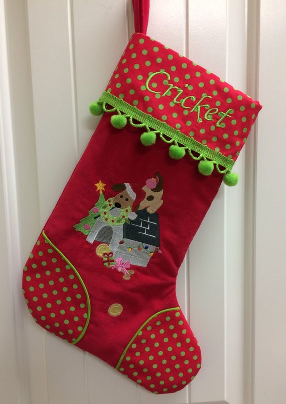 Personalized Christmas Stocking Handmade Stockings for