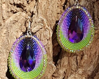Native American Beaded Earrings