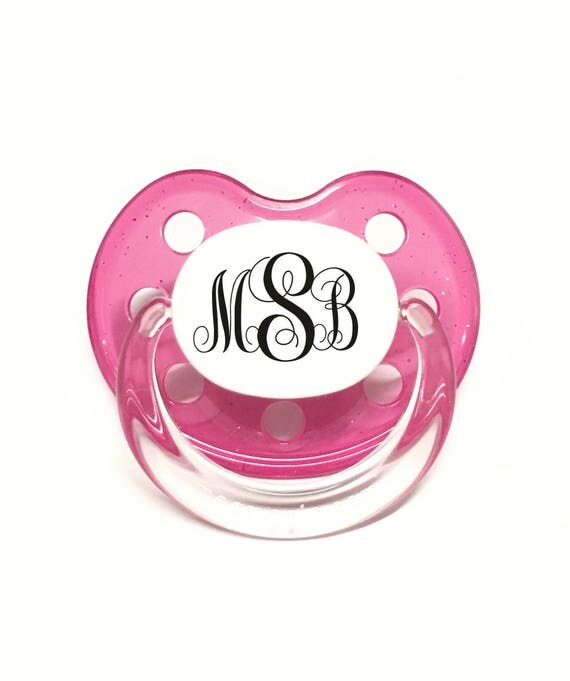 Personalized Pacifier Pacidoodle Personalized Baby Pacifier