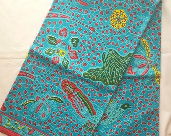 African Print/Wax Cotton/Ankara/Craft Supplies/100% Cotton/African Textile Fabric (sold by the yard)