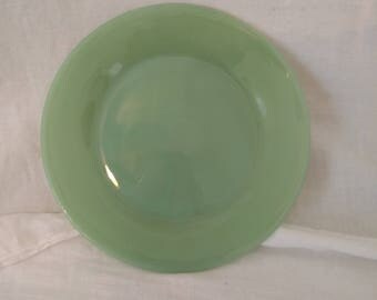 Vintage Jadeite Fire King 9 Inch Plate RESTAURANT OVEN WARE