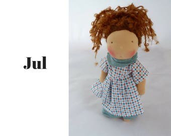 Jul Doll, 33cm /13", Waldorf doll, cuddle doll, doll girl
