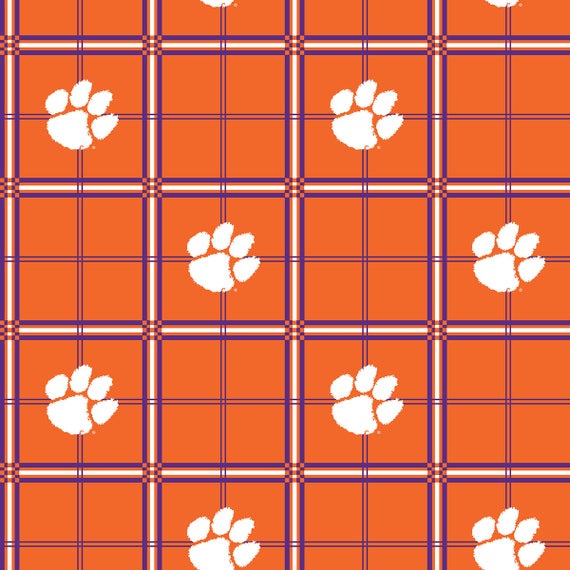 clemson flannel shirt