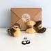 Duckling Crochet Kit / DIY Kit Craft Kit Amigurumi Kit Bird Chick Ornament Decoration / Gift for Crocheter / Duckling Crochet Pattern