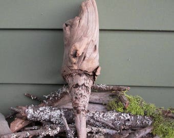 Natural Driftwood Piece Large Knot - Sculpture - Display - Craft Supply - Carving - Zen Garden DW 83