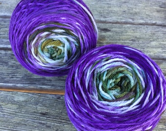 Hand-Dyed yarn ~ 100% Peruvian Highland Wool ~ Colorway: "Rhode Island"