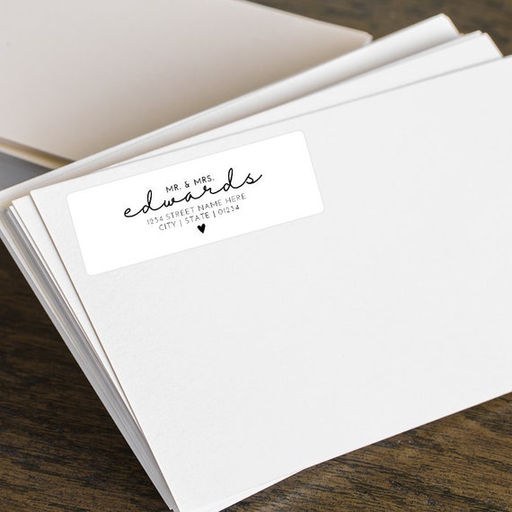 personalized return address labels