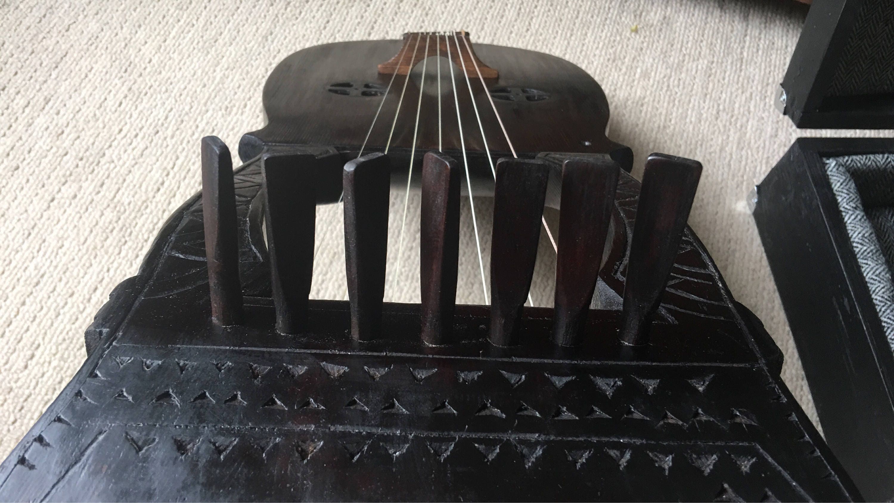 Kravik lyre 7 string Viking Lyre made of Spruce with hard case