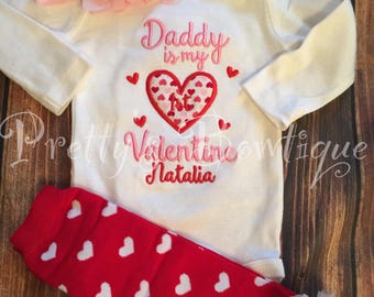 Baby girl First Valentine's Day Shirt -- Valentine's Outfit --Valentine's Shirt -- 1st Valentine's Girls Shirt -- Valentine's Outfit - You p