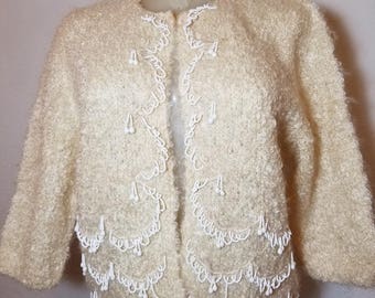 FREE SHIPPING 1950 Mohair Sweater