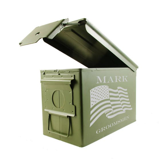 Groomsmen Ammo Can Groomsmen Ammo Box Engraved Ammo Can