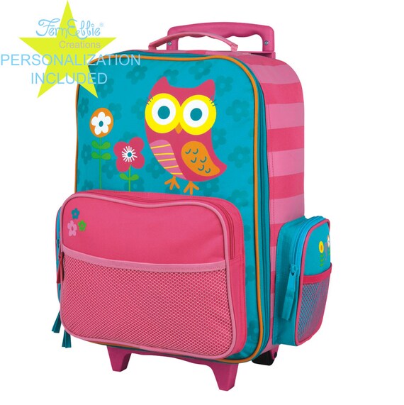 OWL Stephen Joseph Classic Rolling luggage