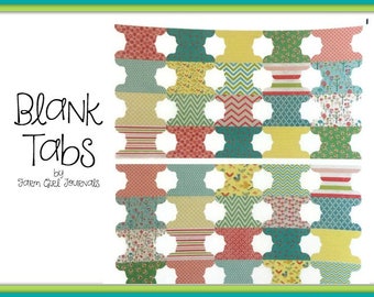 Blank Tabs - Planner Tabs - Bible Tabs - Cute Patterns