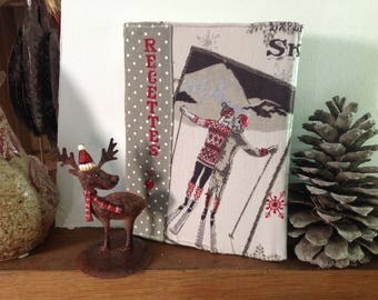 Notebook or book for recipes "Cookbook by the mountain"