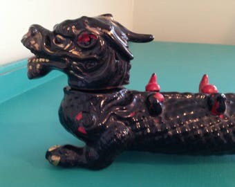 Vintage Dragon Decanter