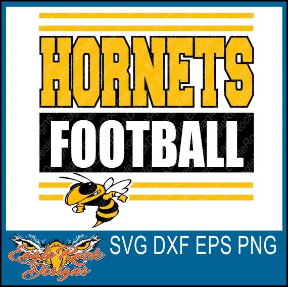 Download Items similar to Hornets Football| SVG| DXF| EPS| Png| Cut File| Hornets| Football| Mom| Dad ...