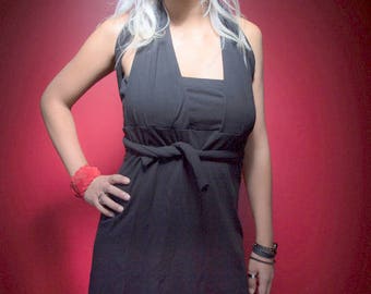 LBD back naked Black Jersey