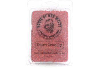 Yours Cruelly - Scented Glitter Wax Melts - Soy - 3 oz. - Dupe - (coconut, lily, lavender, jasmine, musk and woods)