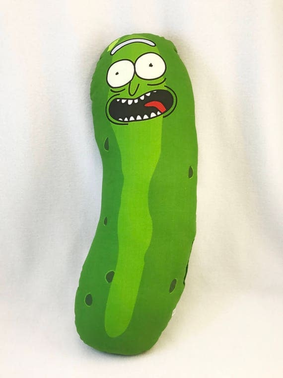 Pickle Rick inspired Plushie Rick and Morty Plush