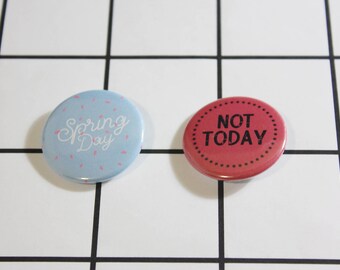 YNWA BTS Button Pin Set
