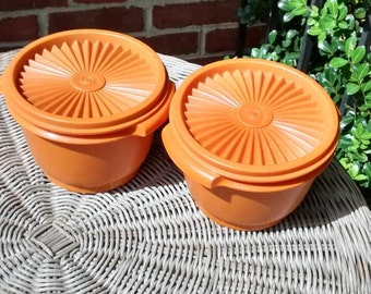 Orange Tupperware 