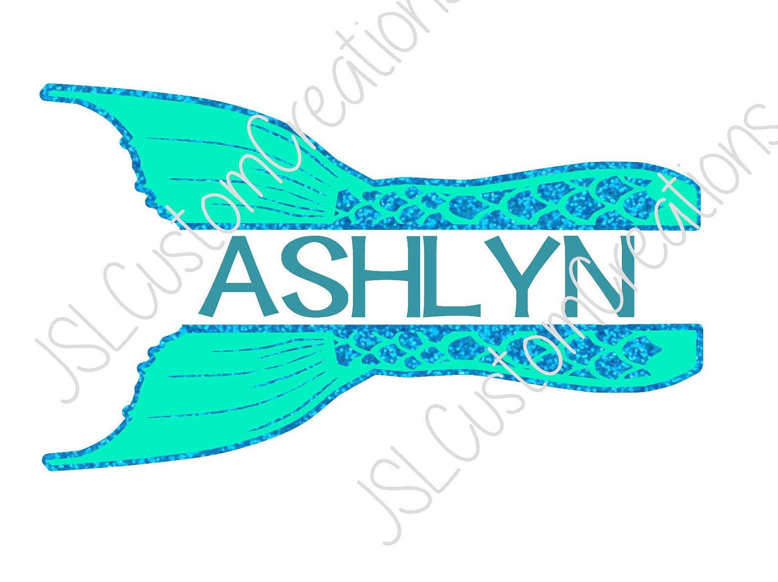 Free Free 282 Mermaid Tail With Name Svg SVG PNG EPS DXF File