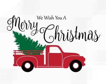 Free Free 75 Merry Christmas Truck Svg Free SVG PNG EPS DXF File