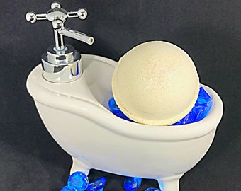 Spa Gift - Vanilla - Bath Bomb - Bath and Body - Bath Fizzie - Bath and Beauty - Relaxing Gifts - Cocoa Butter - Bath Gifts - Shea Butter