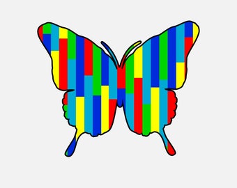Free Free 118 Autism Butterfly Svg SVG PNG EPS DXF File