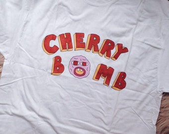Cherry Bomb T-shirt Tyler The Creator T-shirt Earl Sweatshirt T-shirt OFWGKTA Golf Wang T-shirt Skate shirt Frank Ocean Tshirt 90th Teen Tee