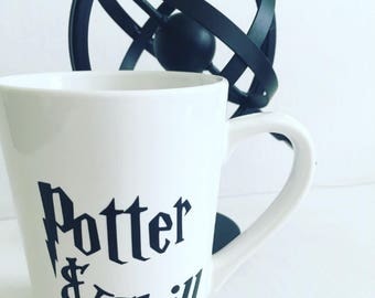 Harry Potter coffee mug, "Potter and Chill", coffee mug, personalized Harry Potter mug, Harry Potter mug