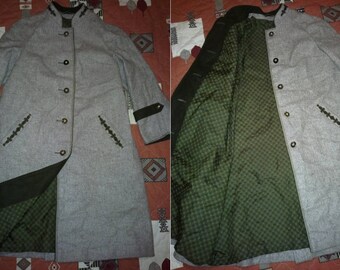 Men's Vintage Austrian Grey Knitted Gilet XL/XXL