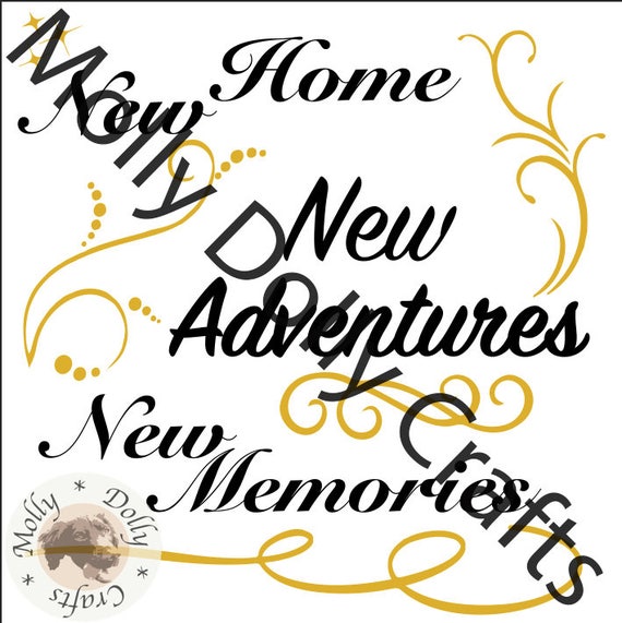 Download New Home New Adventures New Memories SVG