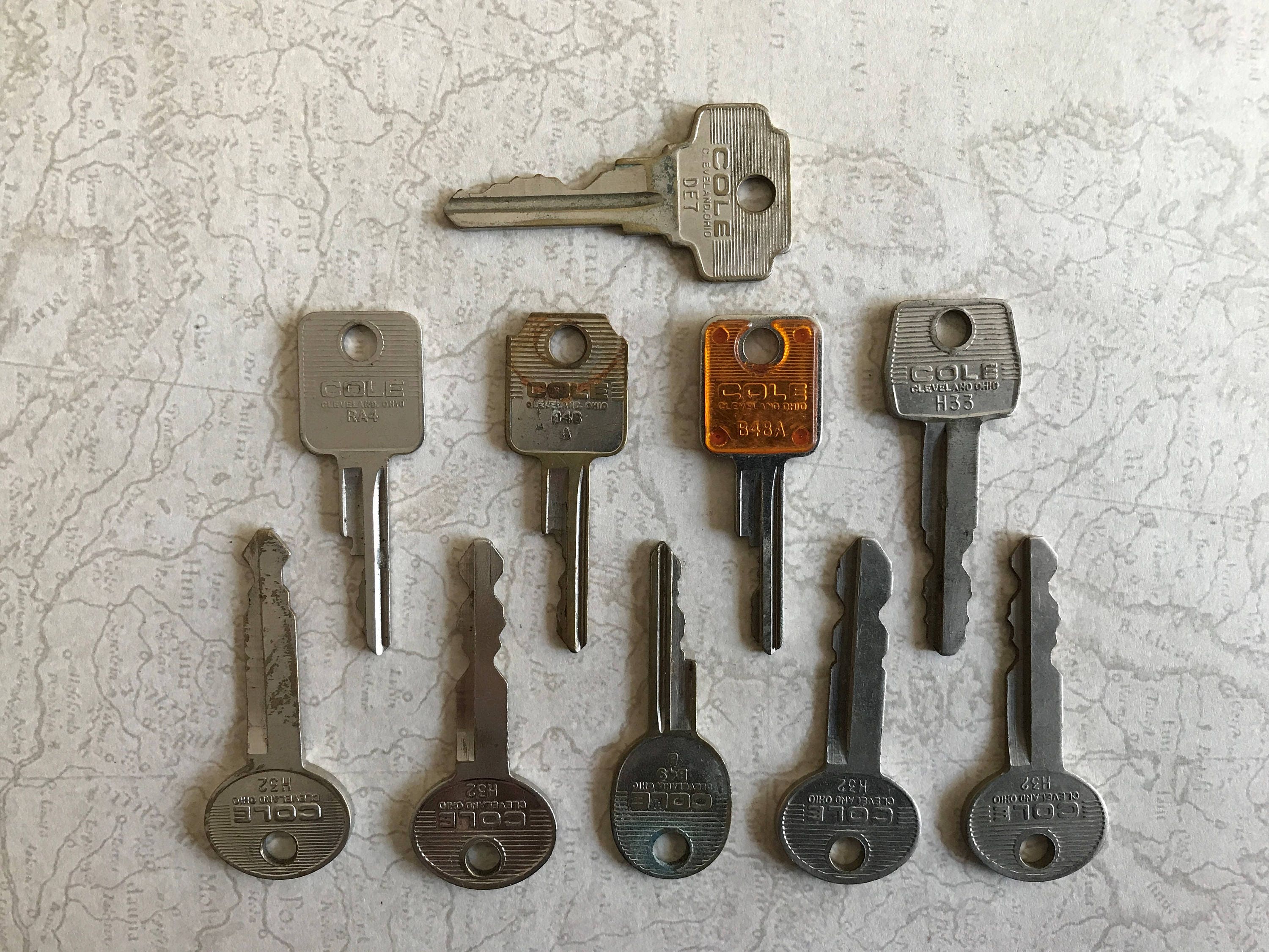 10 COLE National Key Cleveland OH USA. Variety of