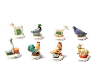 Pet beans from the farm and specialties, farm, France dishes, Epiphany, Fabophilie porcelain beans